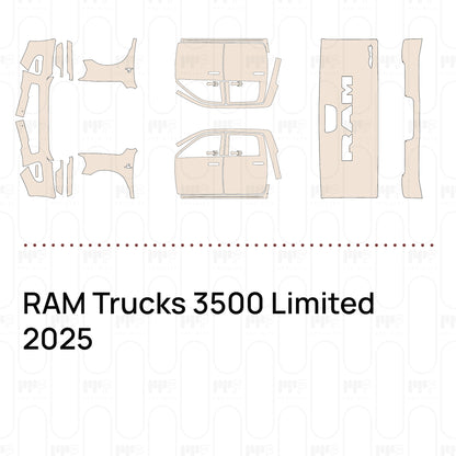 Pre-Cut PPF RAM Trucks 3500 Limited 2025