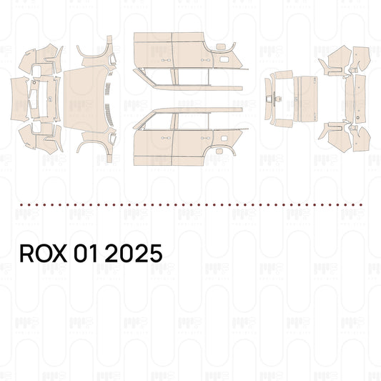 ROX 01 2025 – Forskåret PPF-lakbeskyttelsesfilm