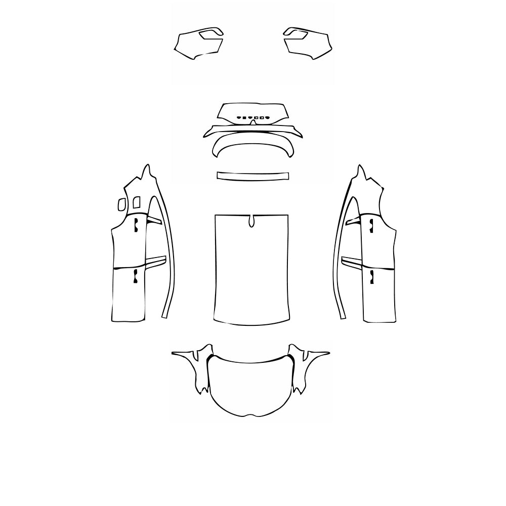 Pre-Cut PPF Renault Arkana Evolution 2024 - PPF-Kits