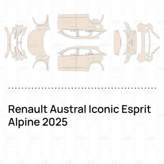 Pre-Cut PPF Renault Austral Iconic Esprit Alpine 2025