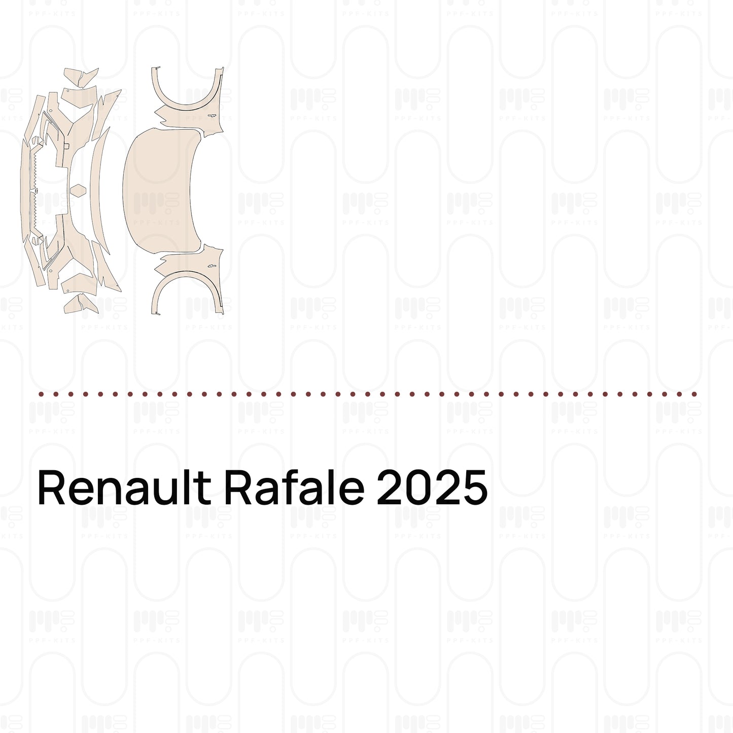 Pre-Cut PPF Renault Rafale 2025