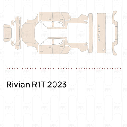 Pre-Cut PPF Rivian R1T 2023