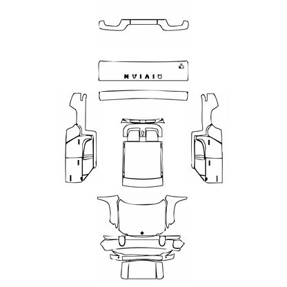 Pre-Cut PPF Rivian R1T 2025 - PPF-Kits