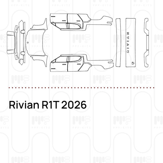Pre-Cut PPF Rivian R1T 2026