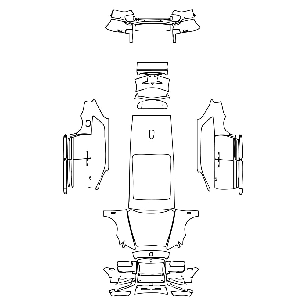 Pre-Cut PPF Rolls-Royce Cullinan 2023 - PPF-Kits