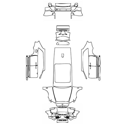 Pre-Cut PPF Rolls-Royce Cullinan 2025 - PPF-Kits