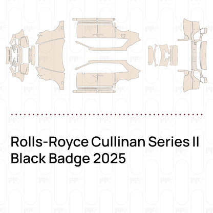 Pre-Cut PPF Rolls-Royce Cullinan Series II Black Badge 2025