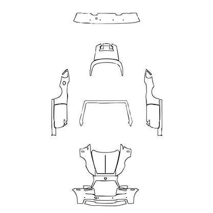 Pre-Cut PPF Rolls-Royce Dawn 2015 - PPF-Kits
