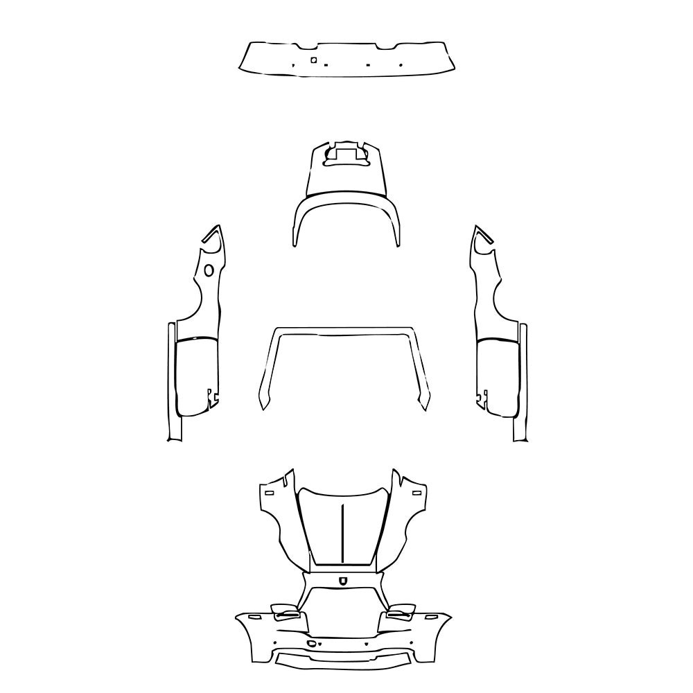 Pre-Cut PPF Rolls-Royce Dawn 2021 - PPF-Kits