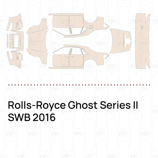 Pre-Cut PPF Rolls-Royce Ghost Series II SWB 2016