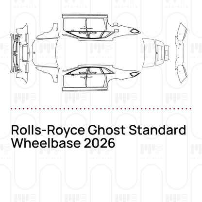 Pre-Cut PPF Rolls-Royce Ghost Standard Wheelbase 2026