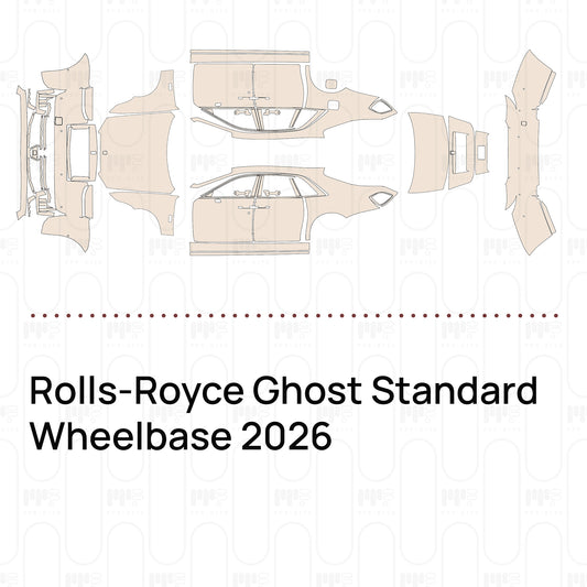 Pre-Cut PPF Rolls-Royce Ghost Standard Wheelbase 2026