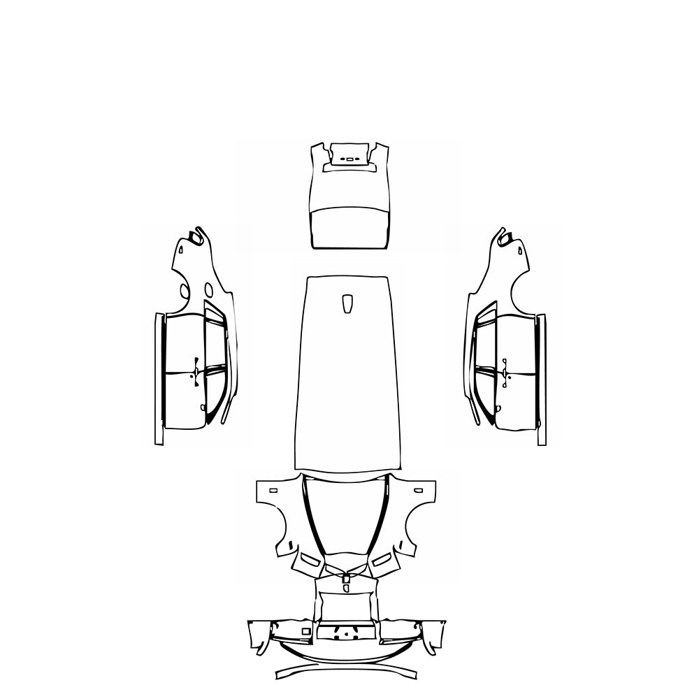 Pre-Cut PPF Rolls-Royce Phantom Sedan Extended Wheelbase 2020 - PPF-Kits
