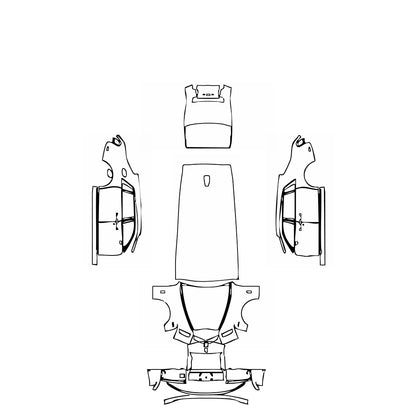Pre-Cut PPF Rolls-Royce Phantom Sedan Extended Wheelbase 2022 - PPF-Kits