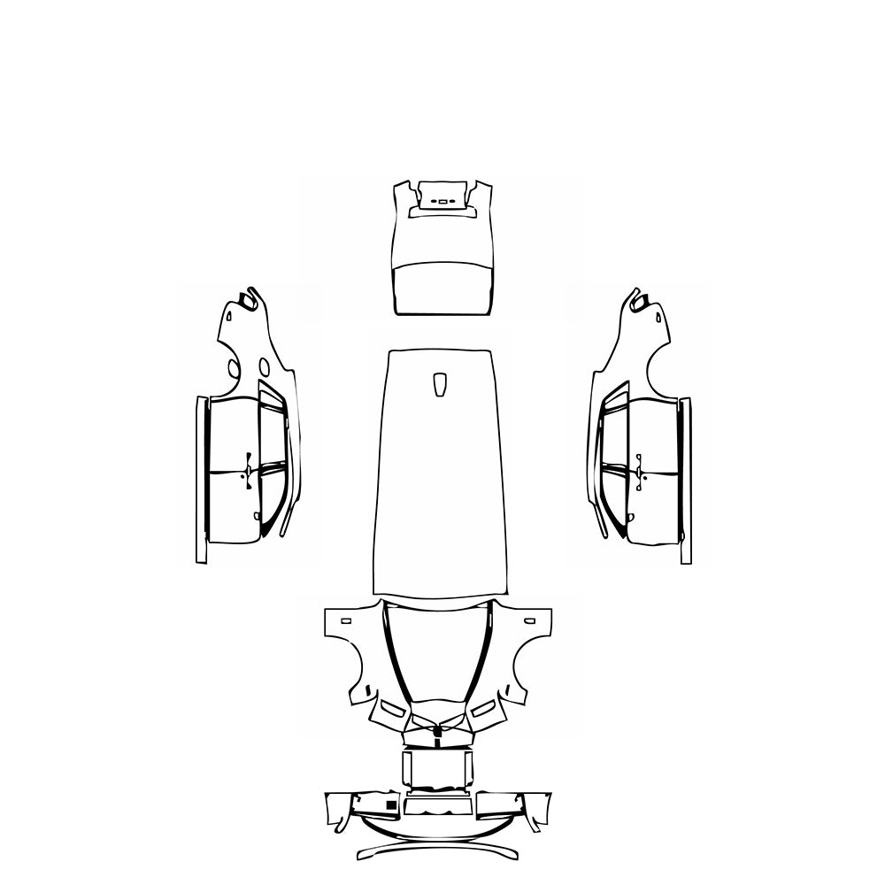 Pre-Cut PPF Rolls-Royce Phantom Sedan Extended Wheelbase 2024 - PPF-Kits