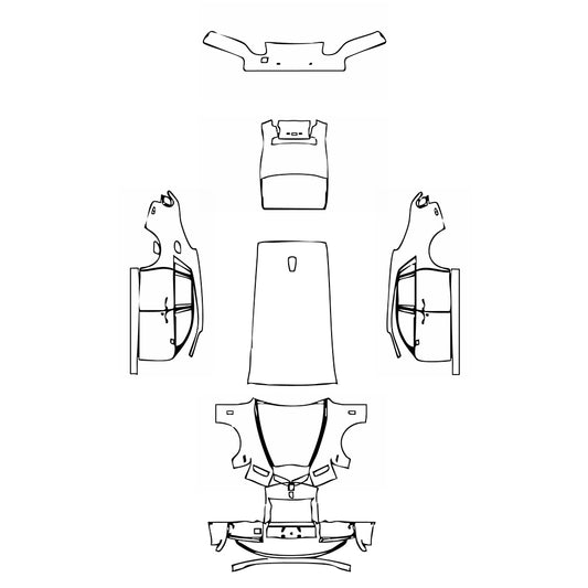 Pre-Cut PPF Rolls-Royce Phantom Sedan Standard Wheelbase 2019 - PPF-Kits