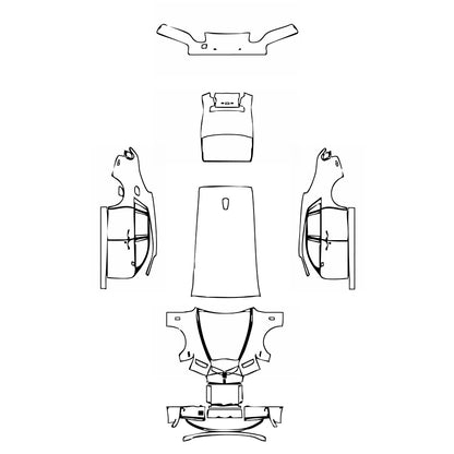 Pre-Cut PPF Rolls-Royce Phantom Sedan Standard Wheelbase 2024 - PPF-Kits