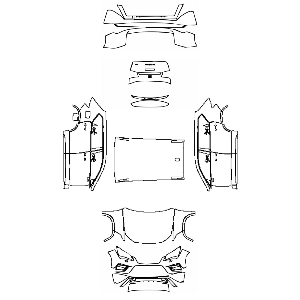 Pre-Cut PPF Seat Ateca FR 2018 - PPF-Kits