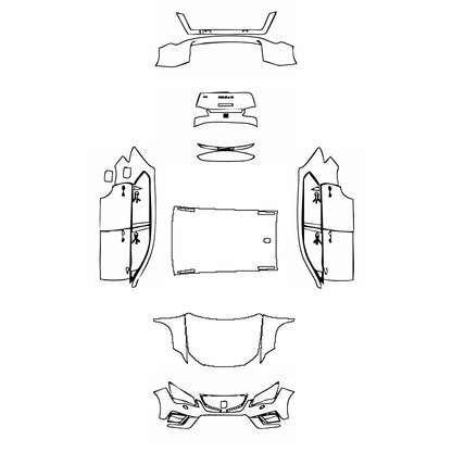 Pre-Cut PPF Seat Ateca Xperience 2018 - PPF-Kits