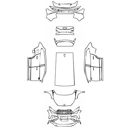 Pre-Cut PPF Skoda Enyaq iV (EU) Luxury 2021 - PPF-Kits