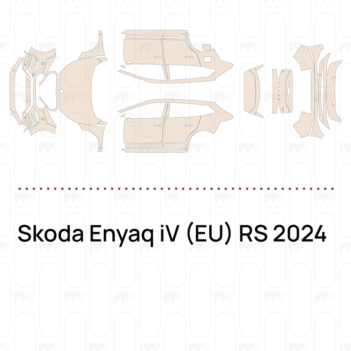Pre-Cut PPF Skoda Enyaq iV (EU) RS 2024