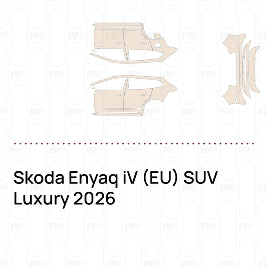 Pre-Cut PPF Skoda Enyaq iV (EU) SUV Luxury 2026