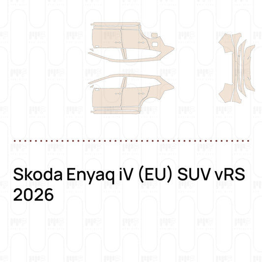 Pre-Cut PPF Skoda Enyaq iV (EU) SUV vRS 2026