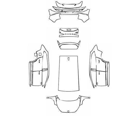 Pre-Cut PPF Skoda Enyaq iV (EU) SportLine 2022 - PPF-Kits