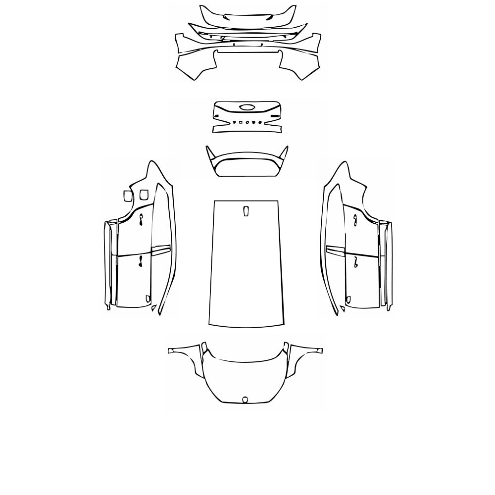 Pre-Cut PPF Skoda Enyaq iV (EU) SportLine 2023 - PPF-Kits