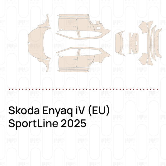 Pre-Cut PPF Skoda Enyaq iV (EU) SportLine 2025