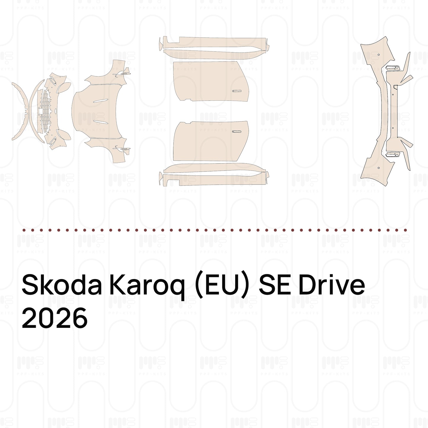 Pre-Cut PPF Skoda Karoq (EU) SE Drive 2026