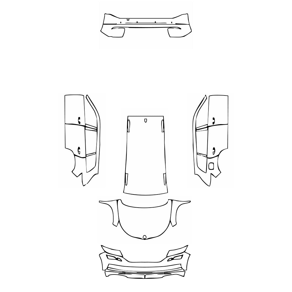 Pre-Cut PPF Skoda Kodiaq Sport Line (EU) 2018 - PPF-Kits