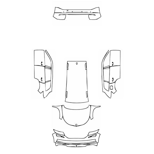 Pre-Cut PPF Skoda Kodiaq Sport Line (EU) 2020 - PPF-Kits