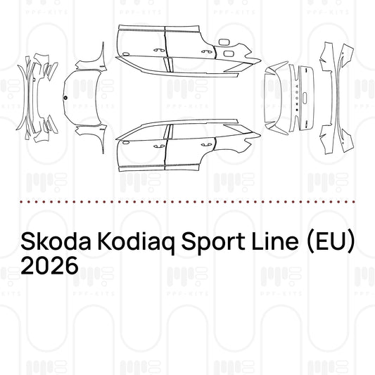 Pre-Cut PPF Skoda Kodiaq Sport Line (EU) 2026