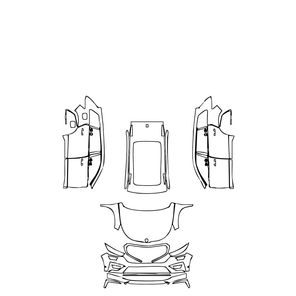 Pre-Cut PPF Skoda Kodiaq VRS (EU) 2023 - PPF-Kits