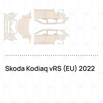 Pre-Cut PPF Skoda Kodiaq vRS (EU) 2022