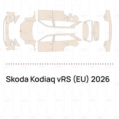 Pre-Cut PPF Skoda Kodiaq vRS (EU) 2026