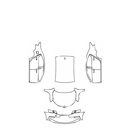 Pre-Cut PPF Skoda Octavia (EU) Hatch Base 2017 - PPF-Kits