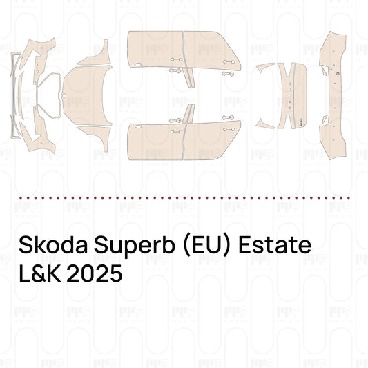 Pre-Cut PPF Skoda Superb (EU) Estate L&K 2025