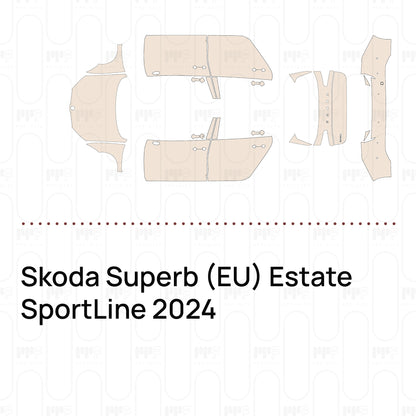 Pre-Cut PPF Skoda Superb (EU) Estate SportLine 2024