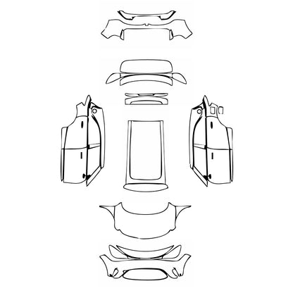 Pre-Cut PPF Smart #1 Base 2025 - PPF-Kits