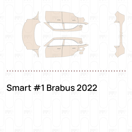 Pre-Cut PPF Smart #1 Brabus 2022