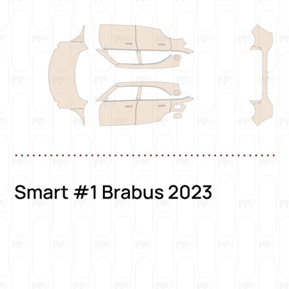 Pre-Cut PPF Smart #1 Brabus 2023