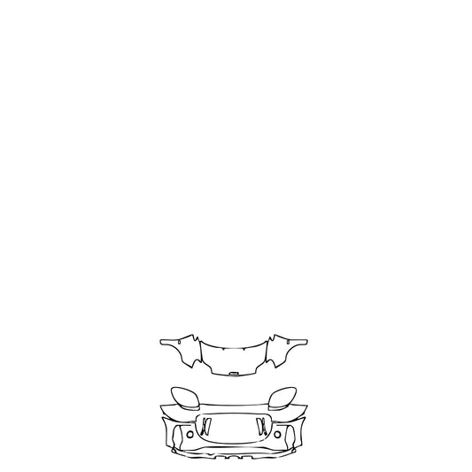 Pre-Cut PPF Smart fortwo EQ coupe 2020 - PPF-Kits