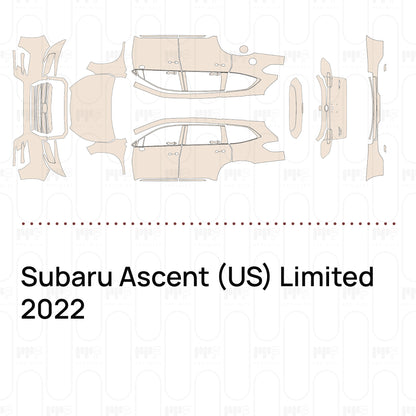 Pre-Cut PPF Subaru Ascent (US) Limited 2022