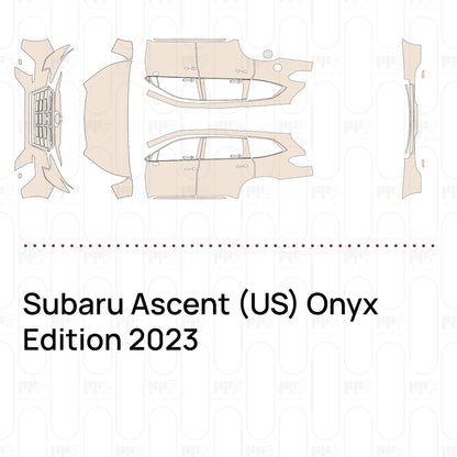 Pre-Cut PPF Subaru Ascent (US) Onyx Edition 2023