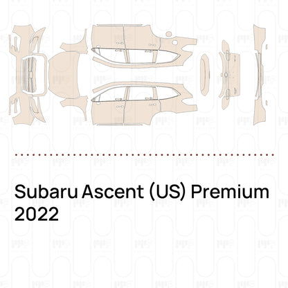 Pre-Cut PPF Subaru Ascent (US) Premium 2022