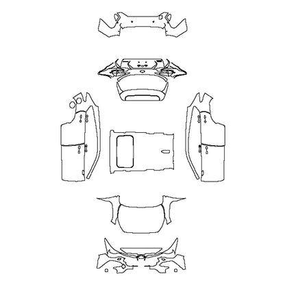 Pre-Cut PPF Subaru Crosstrek (US) Base 2023 - PPF-Kits