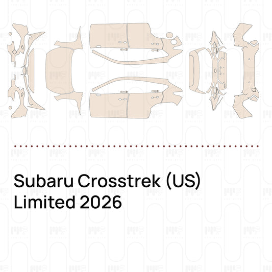 Pre-Cut PPF Subaru Crosstrek (US) Limited 2026