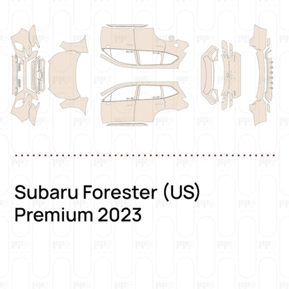 Pre-Cut PPF Subaru Forester (US) Premium 2023